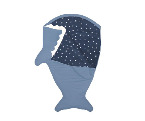 Saco Tiburón Cuna/Carricoche Azul Pizarra