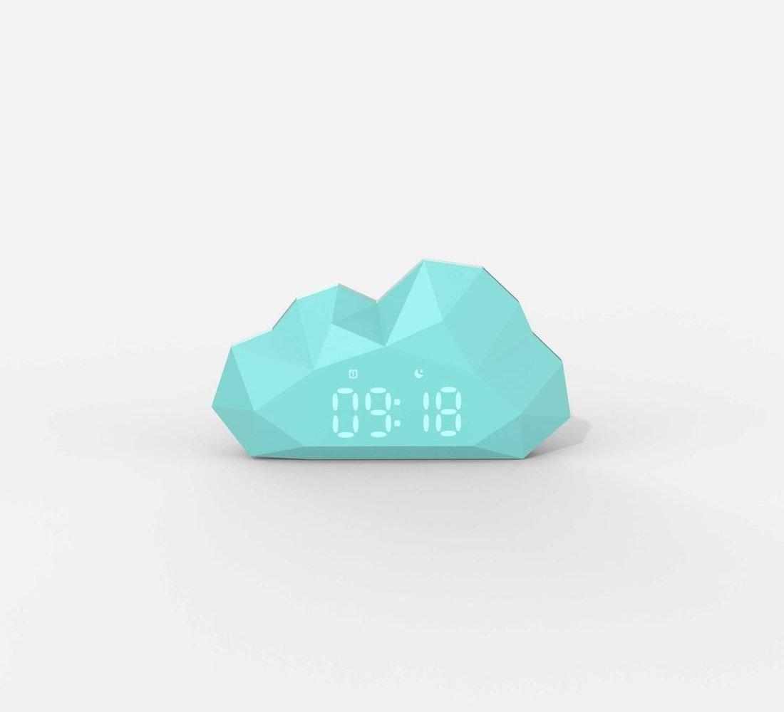 Reloj Despertador Mini Cloudy Azul