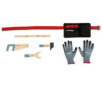 Set de Guantes y Cinturn de Herramientas Brico'kids