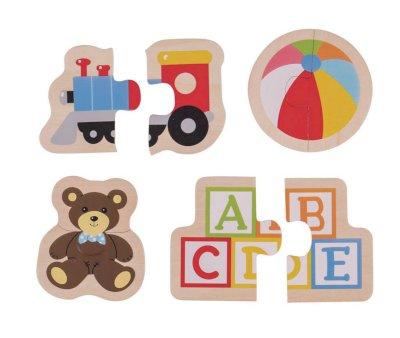 Puzzle 2 piezas Juguetes