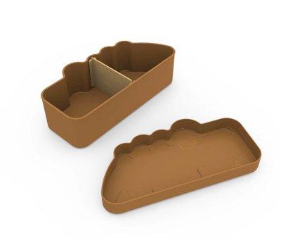 Lunch Box Croco Mustard