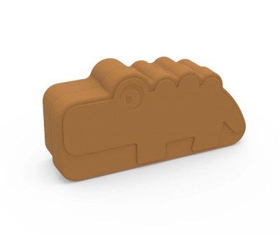 Lunch Box Croco Mustard