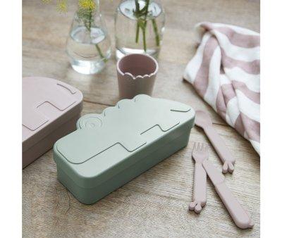 Lunch Box Croco Mustard
