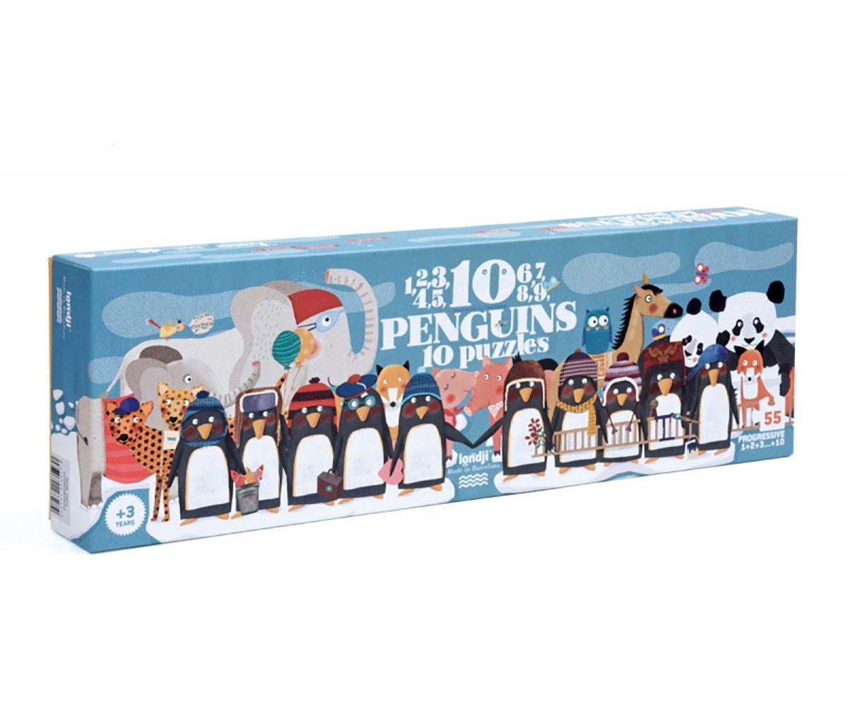Puzzle 10 Pingüinos