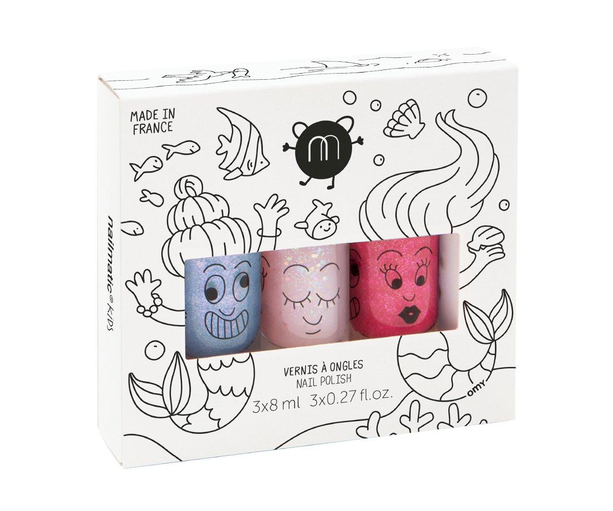 Esmalte de Uas Pack de 3 Mermaid