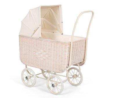 Carrito Ratn para Muecas Cream
