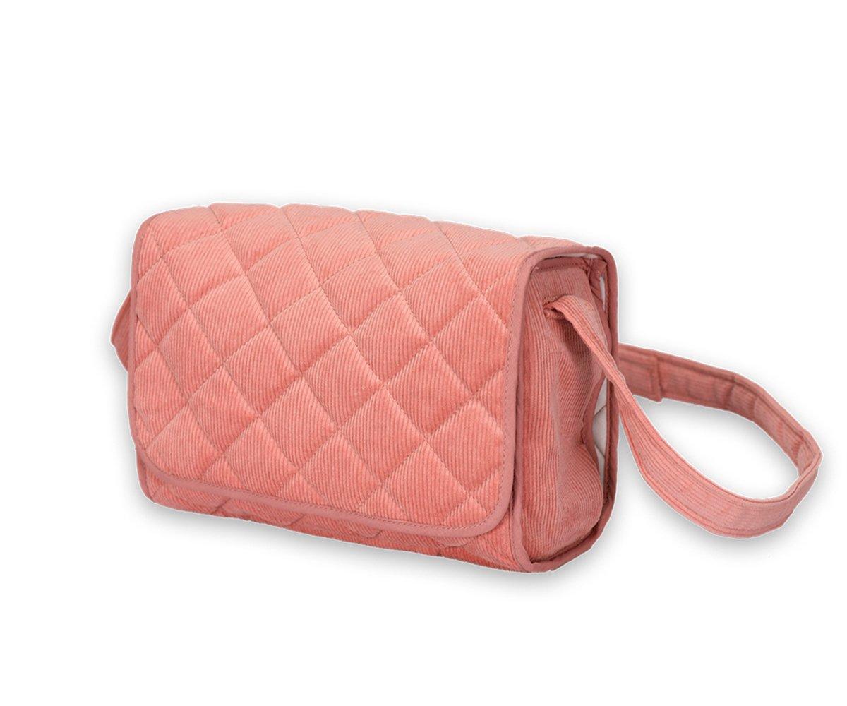 Bolso Cambiador Muñecas Pana Rose