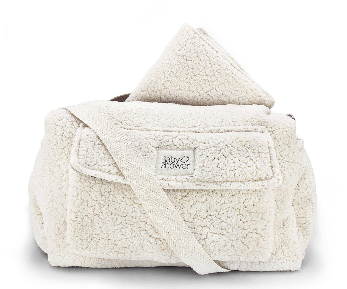 Sac de maternité Baby Trolley en coton rose - Tutete