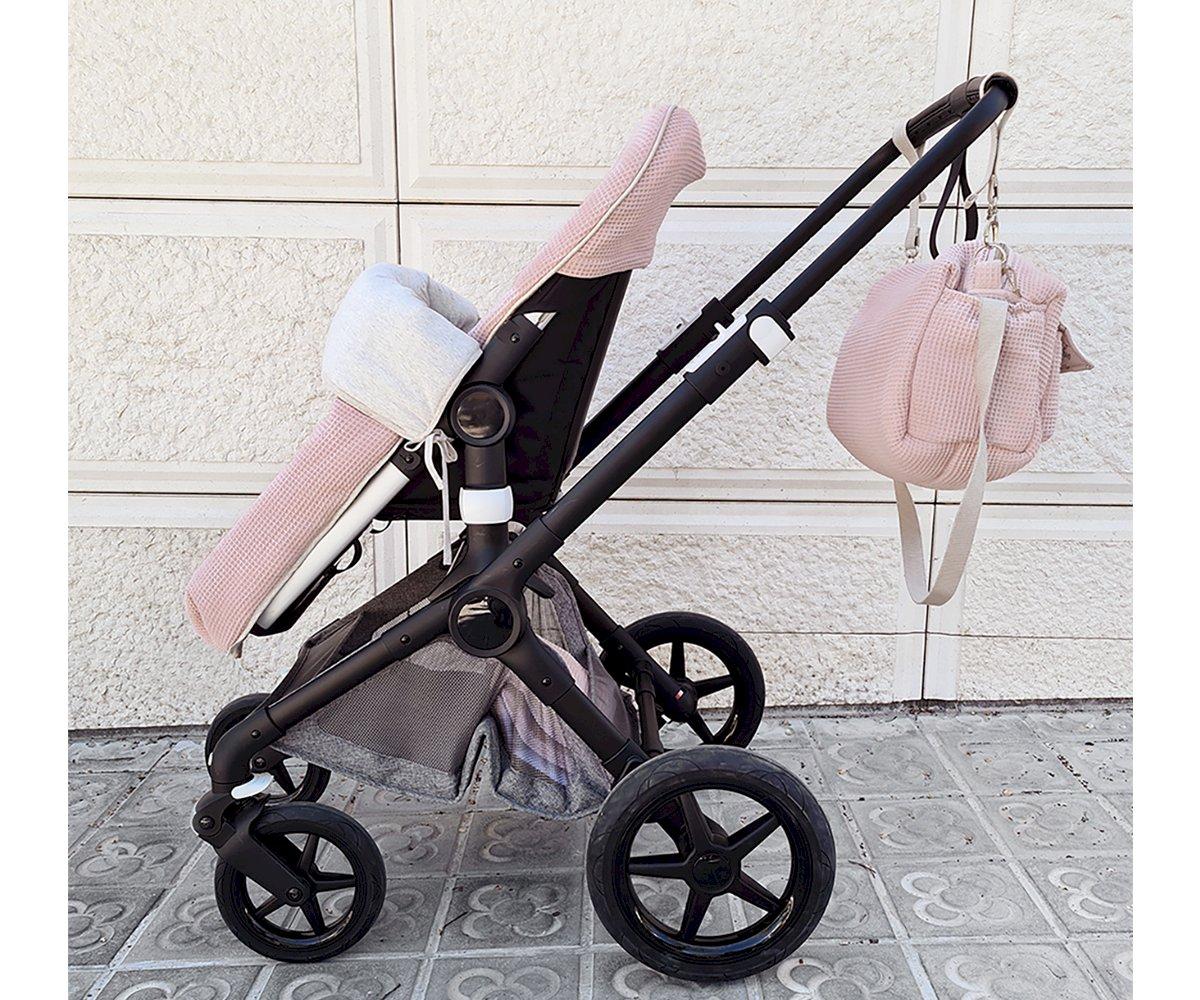 Bolsa Camila Stroller Waffle Rose Con Cambiador