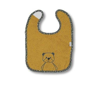 Babero Personalizable Baylee Mostaza