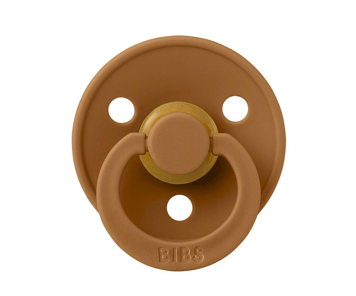 2 Succhietti BIBS Colour Round Haze/Caramel