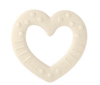 Mordedor BIBS Baby Bitie Corazn Ivory