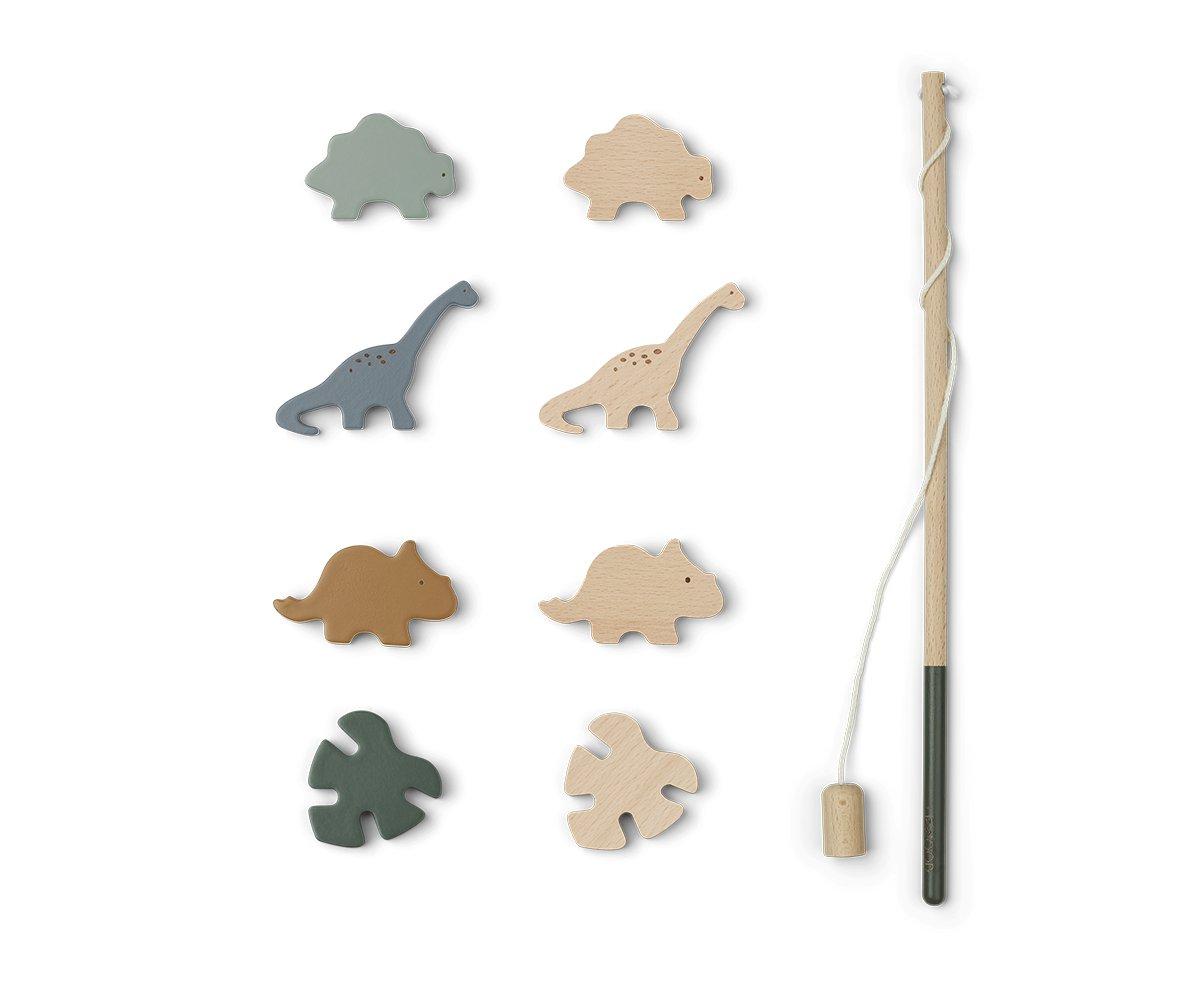 Conjunto De Pesca Multimisto Sebastian Dino Hunter Green Multi Mix