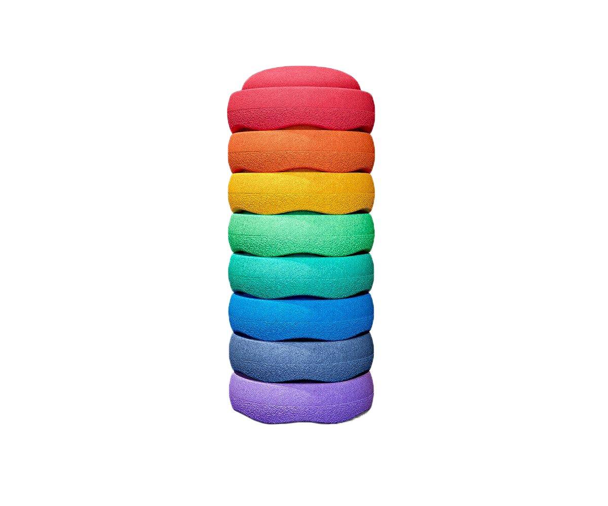 Stapelstein Set Colores Rainbow Great Tutete