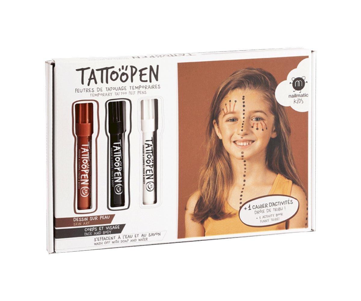 Set Funny Tribe TattooPen