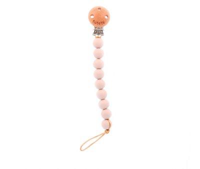 Porte-sucette en silicone Pure Rose
