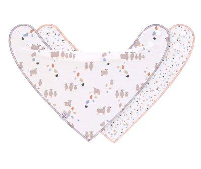 2 Bandana Mussolina Tiny Blue