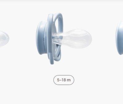 2 Succhietti Nip First Moments My Butterfly Silicone Pink