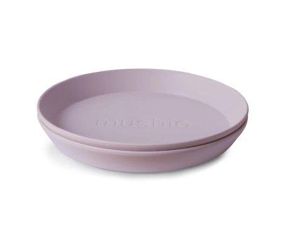 2 Piatti Mushie Round Lilla