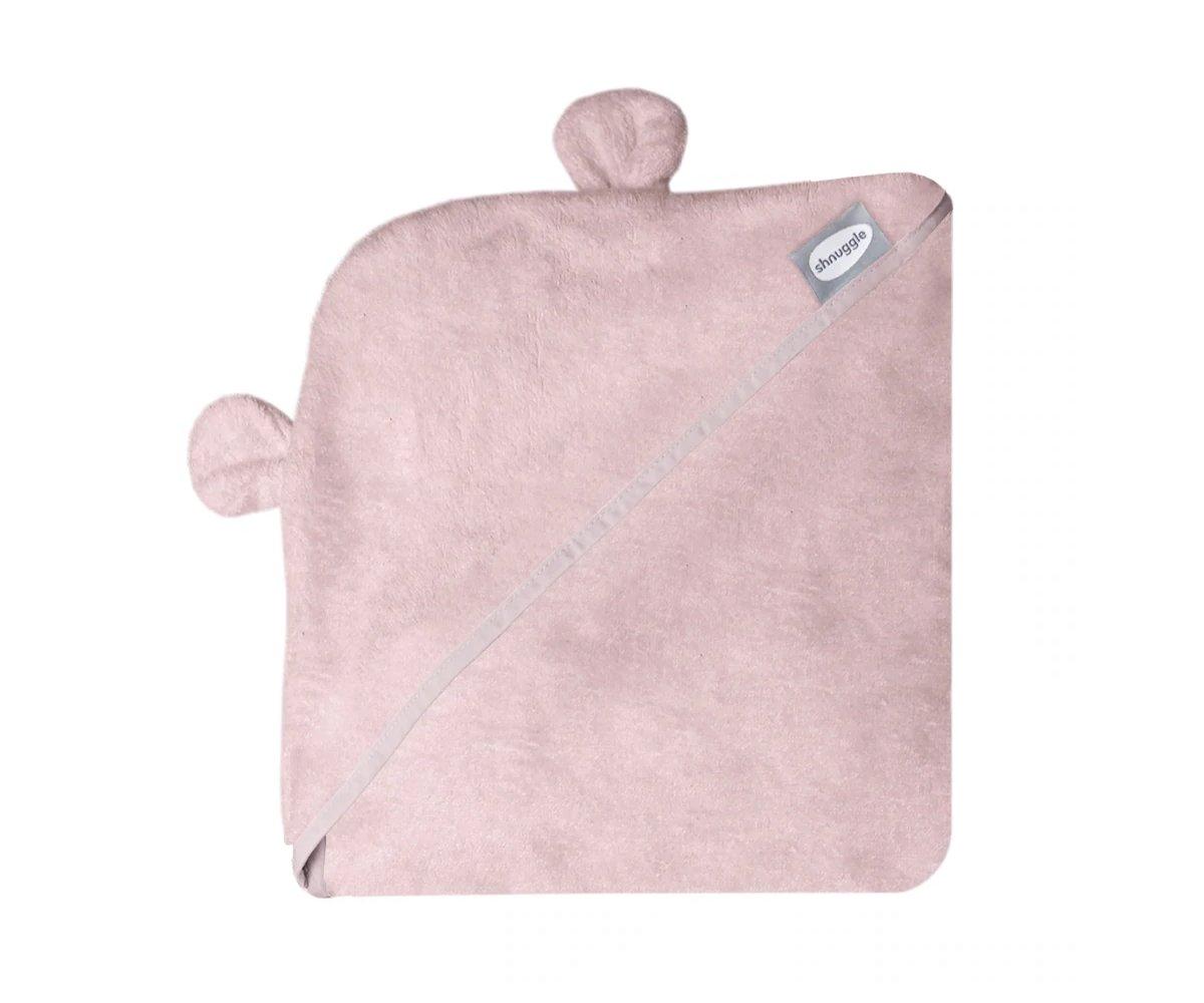 Toalha de Avental com capa de banho de bambu Rosa Personalizvel