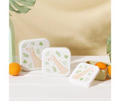 Set 3 Snack Box Gigi Giraffe