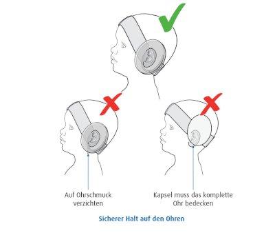 Cache-oreilles bb Silentguard Rose