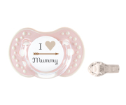 Succhietto LOVI I Heart Mummy Pink