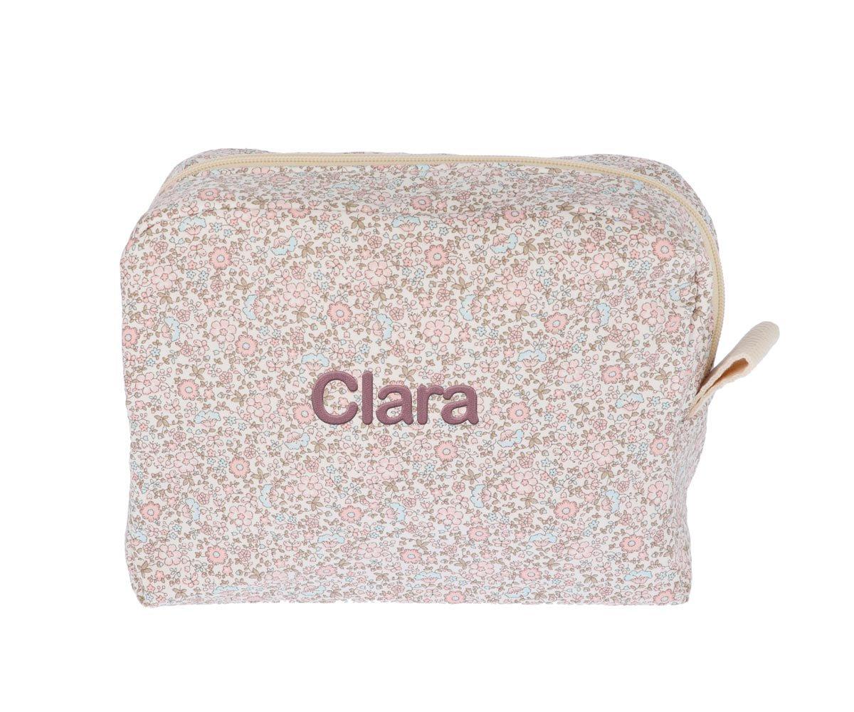 Grande Trousse De Toilette Personnalisable Liberty Rose