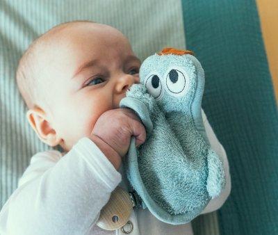 Portaciuccio DouDou Timboo Moon Blue