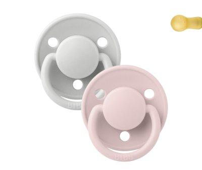 2 Succhietti BIBS De Lux Haze/Blossom Lattice