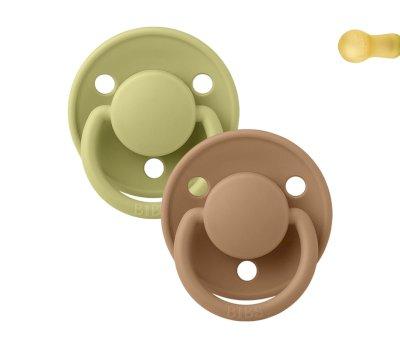 2 Chupetes BIBS De Lux Meadow/Earth