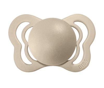 2 Chupetes BIBS Couture Vanilla/Olive Ltex