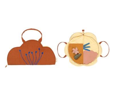 Bolsa Jogo Flower Ochre