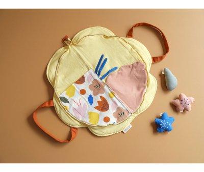 Bolsa Jogo Flower Ochre