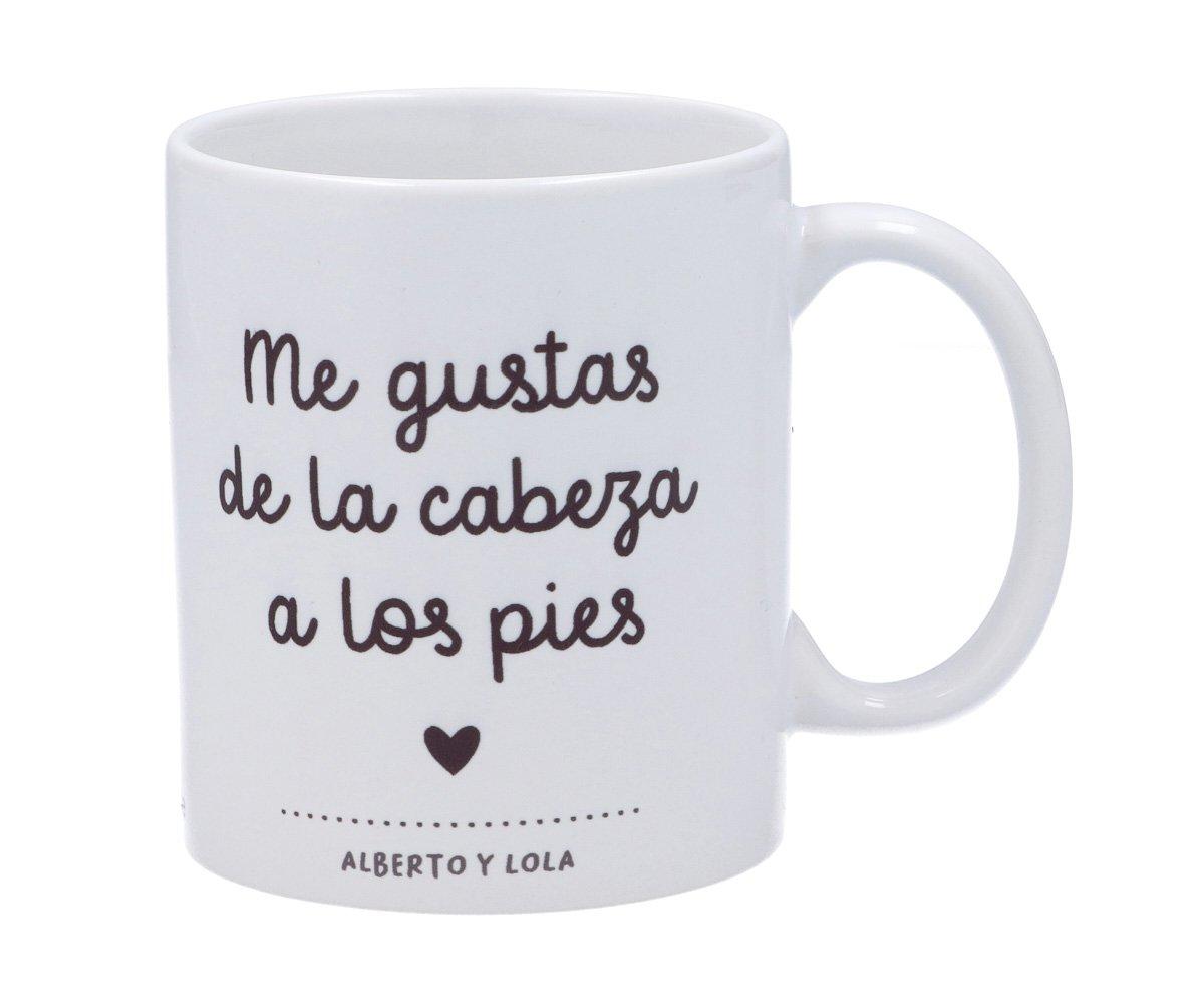 Taza Cermica Me Gustas de la Cabeza a los Pies Personalizada