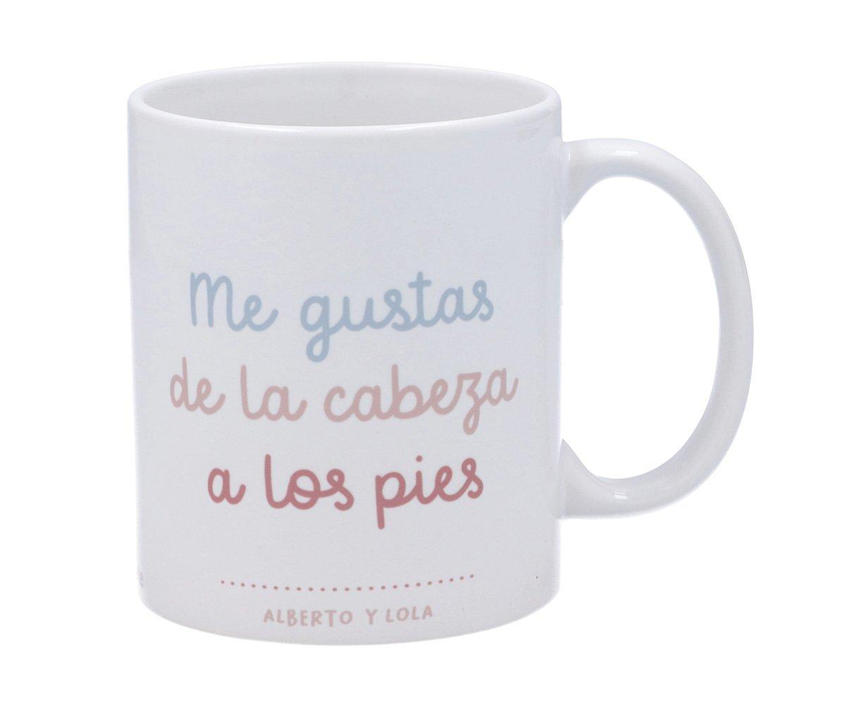 Taza Cermica Me Gustas de la Cabeza a los Pies Colour Personalizada