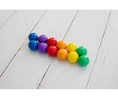 Pack Connetix 12 Bolas Rainbow
