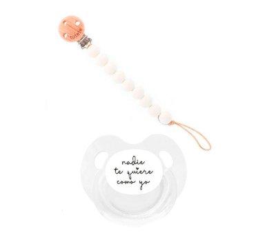 Coffret cadeau attache-sucette Personne ne t\'aime comme moi