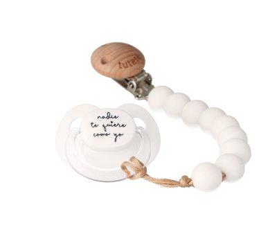 Coffret cadeau attache-sucette Personne ne t\'aime comme moi