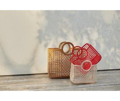 Borsa Spiaggia Samantha Basket Apple Red