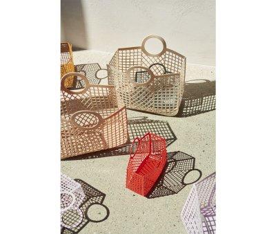 Borsa Spiaggia Samantha Basket Apple Red