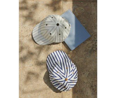 Gorra con Visera Danny Stripe Surf Blue