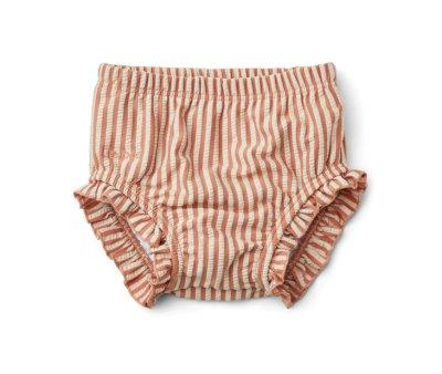 Mila baby swim pants seersucker tuscany rose