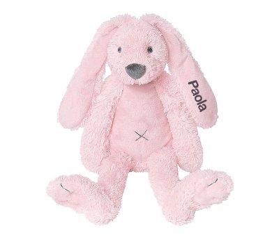 Petit Lapin Rose Richie Personnalisable