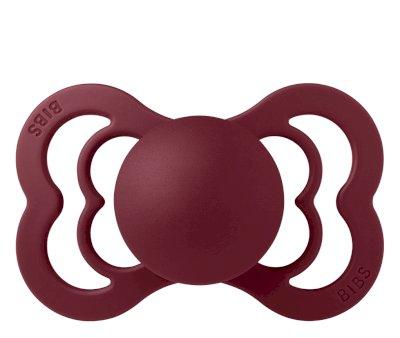 2 Chupetas BIBS Supreme Silicone Pink Plum/Elderberry