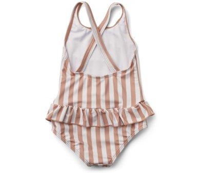 Costume Intero Amara Stripe Dusty Coral/Creme