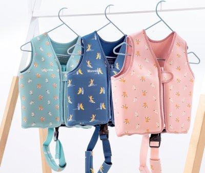Chaleco de Flotacin Aprendizaje Baby Ducks Pink