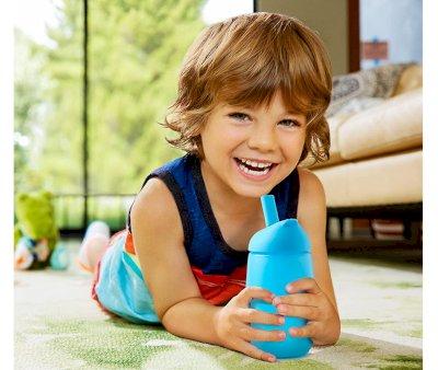 Bicchiere con Cannuccia Simple Clean Verde 296ml