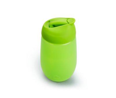 Bicchiere con Cannuccia Simple Clean Verde 296ml