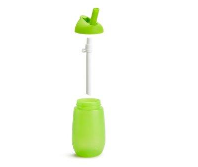 Bicchiere con Cannuccia Simple Clean Verde 296ml